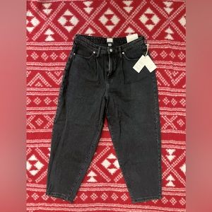 a • new day - women’s 12 Black *highest rise tapered leg jeans